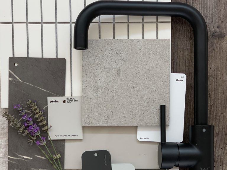 Premium Range Mood Board Black Grey