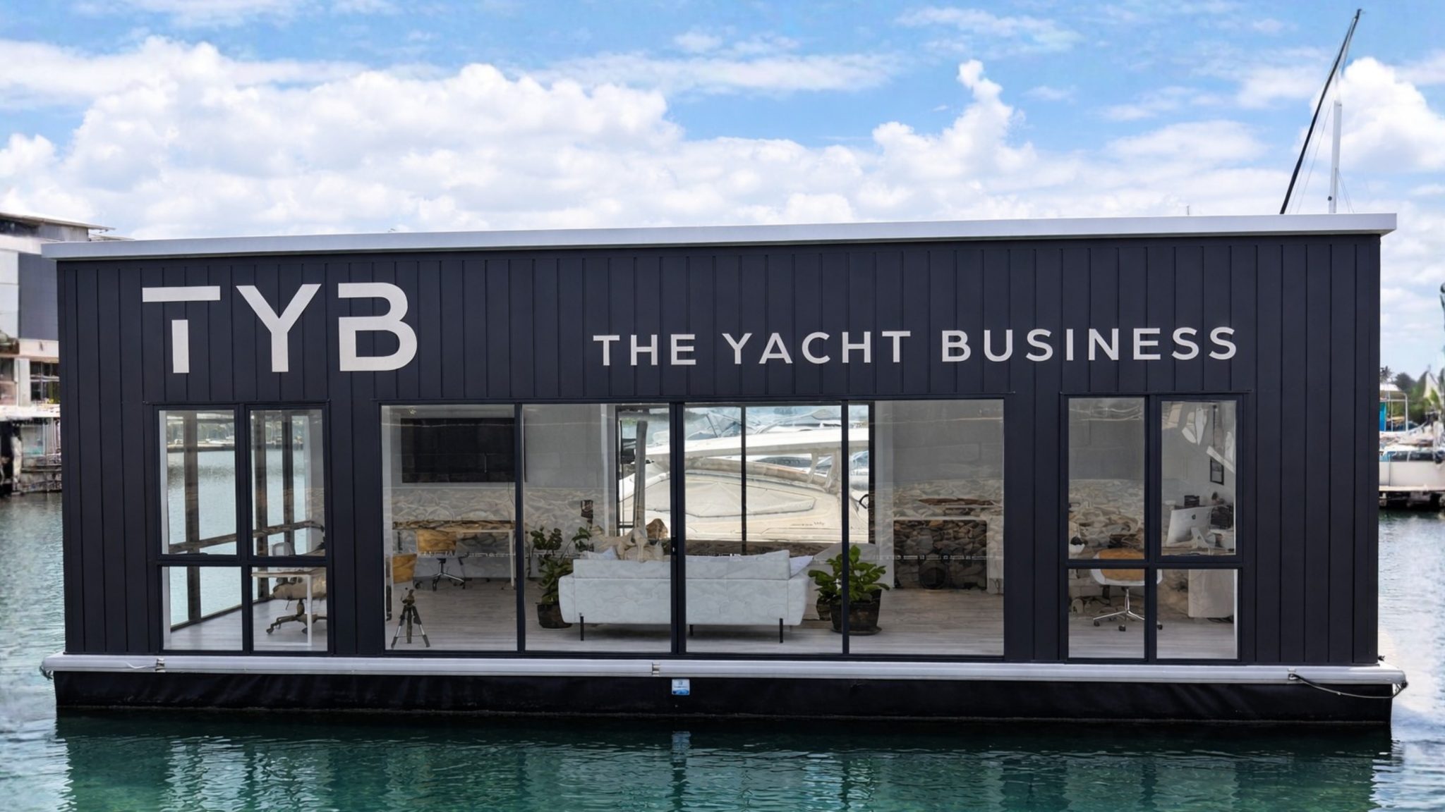 2024 Luxury Custom FLOATING OFFICE | Office Pontoon