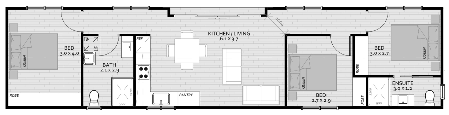 18m X 4.2m Country Facade 3 Bedroom Plan A Brochure Plan@2x 1 2
